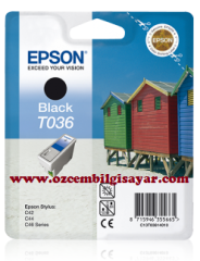 Epson T036 (C13T03614010) Orjinal Siyah (Black) İnkJet Mürekkep Kartuşu