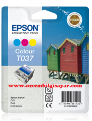 Epson T037 (C13T03704010) Orjinal Renkli (Color) İnkJet Mürekkep Kartuşu