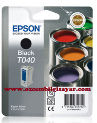 Epson T040 (C13T04014010) Orjinal Siyah (Black) İnkJet Mürekkep Kartuşu