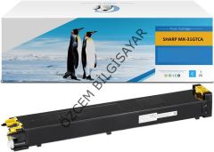 Sharp MX-31GTCA (MX-2301/MX-2600/MX-2700/MX-3100/MX-4100/MX-4101/MX-5000/MX-5001) Muadil Mavi Toner