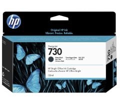 HP 730-P2V65A (SD Pro 44-T1600-T1700-T2600) Orjinal Mat Siyah DesignJet Mürekkep Kartuşu (130 ml)