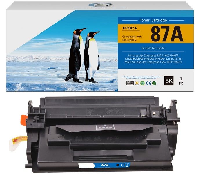 HP CF287A-87A (M501-M506-M527-E52545) Siyah Toner