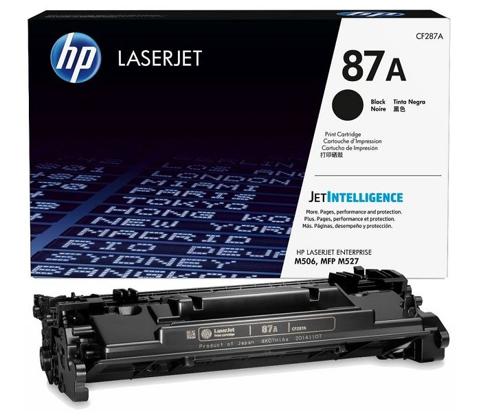 HP CF287A-87A (M501-M506-M527-E52545) Orjinal Siyah Toner