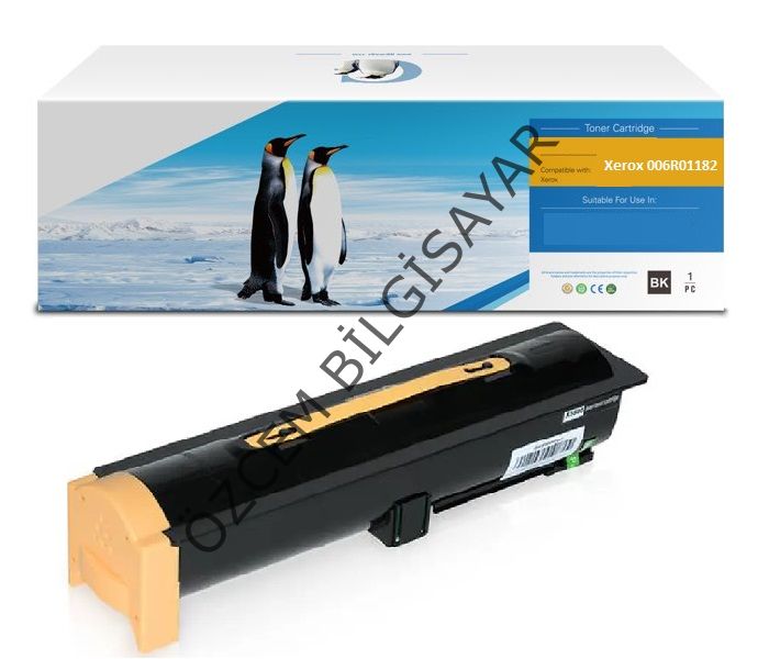 Xerox 006R01182 (CopyCentre 118/123/133/C118/C123/C128/C133/WC M118/M123/M128/M133/WC Pro 123/Pro 128/Pro 133) Muadil Siyah Toner