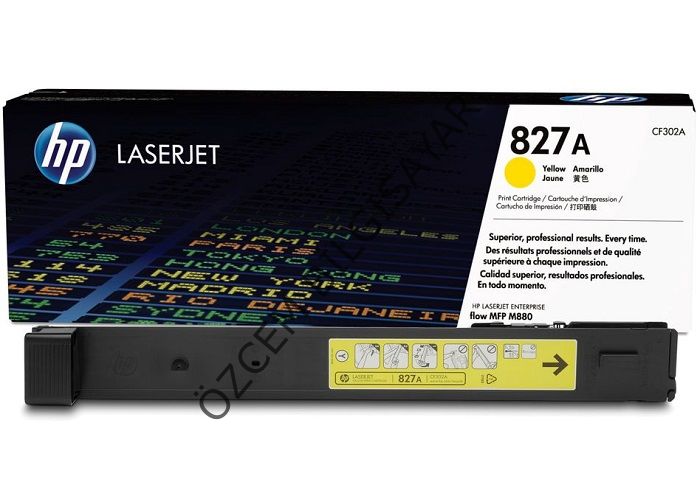 HP CF302A-827A (M880) Orjinal Sarı Toner