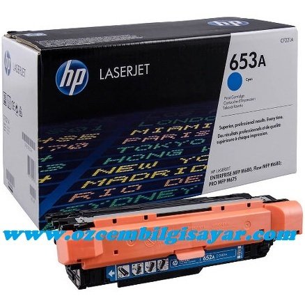 HP CF321A (653A) Orjinal Mavi (Cyan) LaserJet Toner