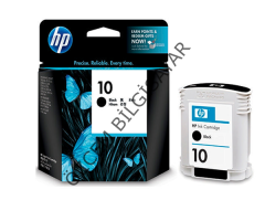 HP 10-C4844A (1100-1200-2230-2280-2300-2600-2800-CP1700-9110-9120-9130-K850) Orjinal Siyah Kartuşu