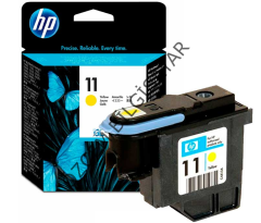 HP 11-C4813A (1100-1200-2230-2280-2300-2600-2800-CP1700-9110-9120-K850) Orjinal Sarı Baskı Kafası
