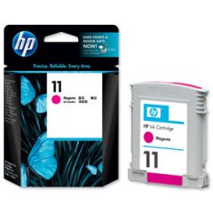 HP 11-C4837A (1100-1200-2230-2280-2300-2600-2800-CP1700-9110-9120-9130-K850) Orjinal Kırmızı Kartuşu