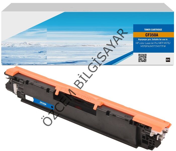 HP CF350A-130A (Pro MFP M153/M176/M177) Muadil Siyah Toner