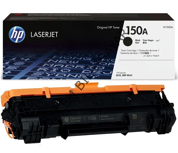 HP W1500A-150A (M109-M111-M112-M139-M141-M142) Orjinal Siyah Toner