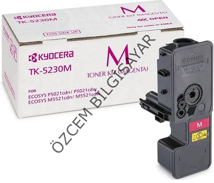 Kyocera TK-5230M (M5521-P5021) Orjinal Kırmızı Toner