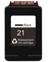 HP 21-C9351AE (DeskJet 3930-DeskJet 3940-C3180-D1455-D1530-D1560-D2330-D2360-D2430-D2460-F380-F2180-F4180-PSC 1410-OfficeJet 4315-OfficeJet 4355-J3680) Muadil Siyah Kartuşu