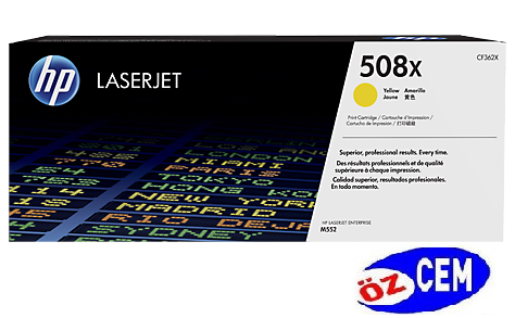 HP CF362X (508X) Orjinal Sarı (Yellow) LaserJet Toner