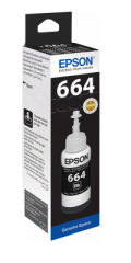 Epson T664-C13T66414A (L100-L110-L1300-L1455-L200-L210-L220-L300-L3050-L3060-L3070-L310-L355-L365-L382-L386-L455-L486-L550-L565-L605-L655) Orjinal Siyah Kartuş
