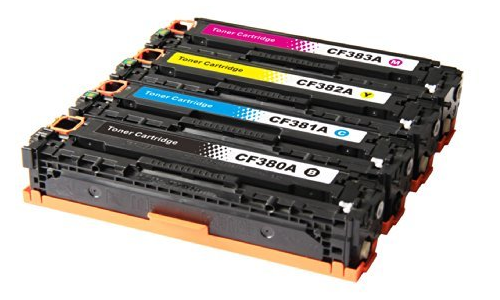 Muadil HP CF383A-312A (M476) Kırmızı Toner