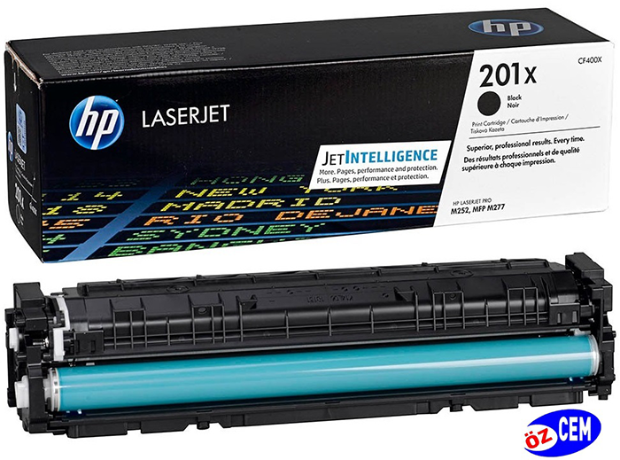 HP CF400X (201X-M252-M274-M277) Orjinal Siyah (Black) Toner