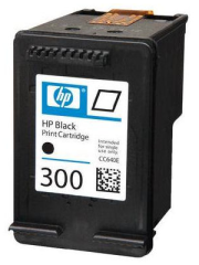 HP 300-CC640EE (D1660-D2560-D2660-D2660-D5560-F2420-F2480-F4210-F4272-F4280-F4580-ENVY 100-ENVY 110-ENVY 114-C4670-C4680-C4685-C4780) Orjinal Siyah Kartuşu