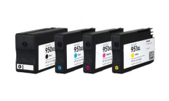 Muadil HP 950XL-951XL-CN045AE-CN046AE-CN047AE-CN048AE (Pro 251-276-8100-8600-8610-8620-8640) BK-CMY Kartuşu (1 Takım)