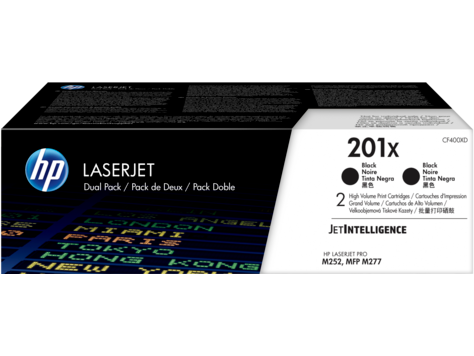 HP CF400XD (201X-M252-M274-M277) Orjinal Siyah (Black) Toner