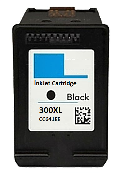 HP 300-CC640EE (D1660-D2560-D2660-D2660-D5560-F2420-F2480-F4210-F4272-F4280-F4580-ENVY 100-ENVY 110-ENVY 114-C4670-C4680-C4685-C4780) Muadil Siyah Kartuşu (Yenilenmiş)