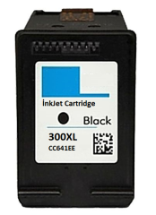 HP 300-CC640EE (D1660-D2560-D2660-D2660-D5560-F2420-F2480-F4210-F4272-F4280-F4580-ENVY 100-ENVY 110-ENVY 114-C4670-C4680-C4685-C4780) Muadil Siyah Kartuşu (Yenilenmiş)