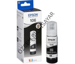EPSON 106 (L7160/L7180/ET-7700/ET-7750) Orjinal Siyah Ecotank Mürekkep Şişesi (C13T00R140)
