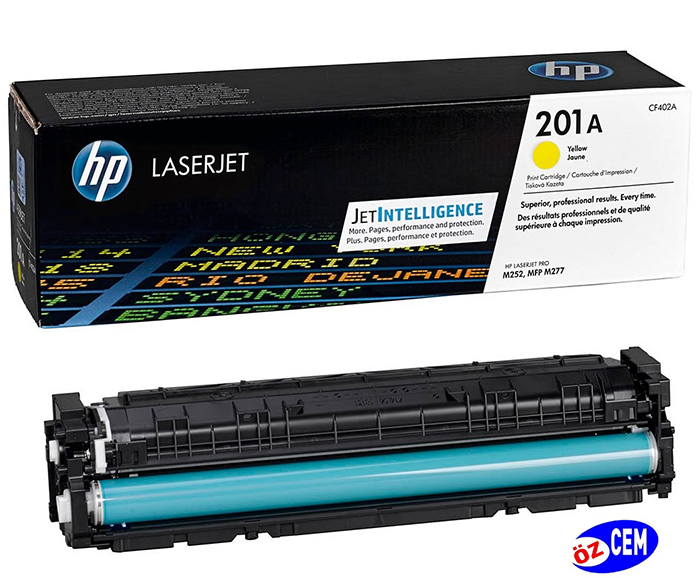 HP CF402A (201A-M252-M274-M277) Orjinal Sarı (Yellow) Toner