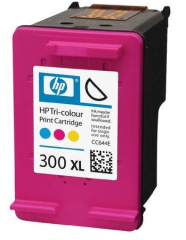 HP 300XL-CC644EE (D1660-D2560-D2660-D2660-D5560-F2420-F2480-F4210-F4272-F4280-F4580-ENVY 100-ENVY 110-ENVY 114-C4670-C4680-C4685-C4780) Orjinal Renkli Kartuşu