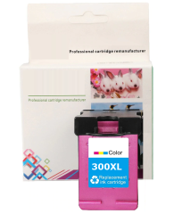 HP 300XL-CC644EE (D1660-D2560-D2660-D2660-D5560-F2420-F2480-F4210-F4272-F4280-F4580-ENVY 100-ENVY 110-ENVY 114-C4670-C4680-C4685-C4780) Muadil Renkli Kartuşu