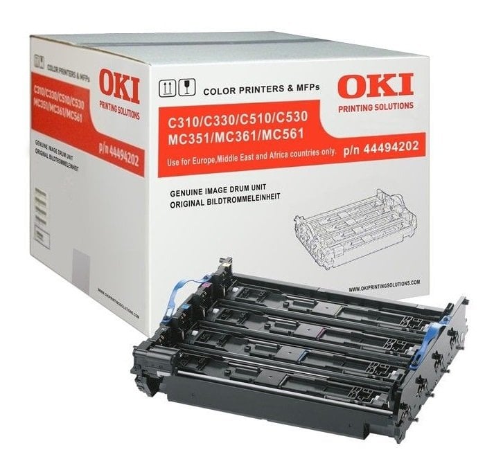 OKI C310-C330-C331-C510-C511-C530-C531-MC351-MC352-MC361-MC362-MC561-MC562 (p/n 44494202) Orjinal Drum