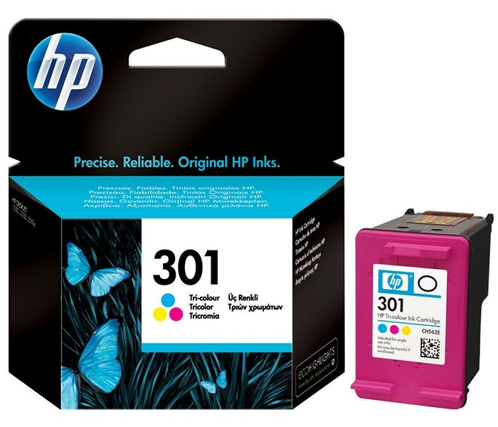 Boş HP 301-CH562EE (1000-1010-1050-1510-1512-1514-2000-2050-2054-2510-2514-2540-2542-2544-2549-3000-3050-3052-3054-3055-3057-3059-2620-2622-2624-4630-4632-4634-4636-ENVY 4500-5530) Renkli Kartuş Alış