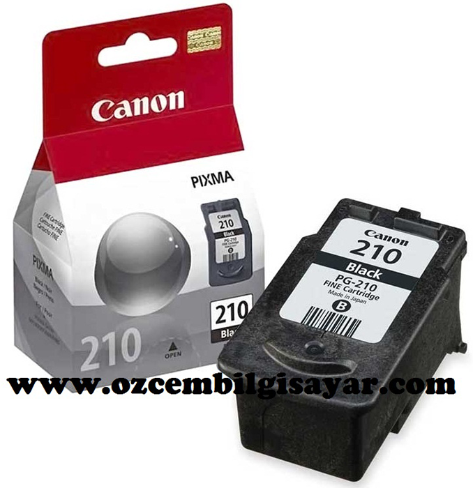 Boş Canon PG-210BK (MP240-MP250-MP260-MP270-MP280-MP480-MP495-MX320-MX330-MX340-MX350-MX360-MX410-MX420-İP2700-İP2702) Siyah Kartuş Satış