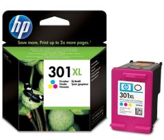 Boş HP 301XL-CH564EE (1000-1010-1050-1510-1512-1514-2000-2050-2054-2510-2514-2540-2542-2544-2549-3000-3050-3052-3054-3055-3057-3059-2620-2622-2624-4630-4632-4634-4636-ENVY 4500-5530) Renkli Kartuş Satış