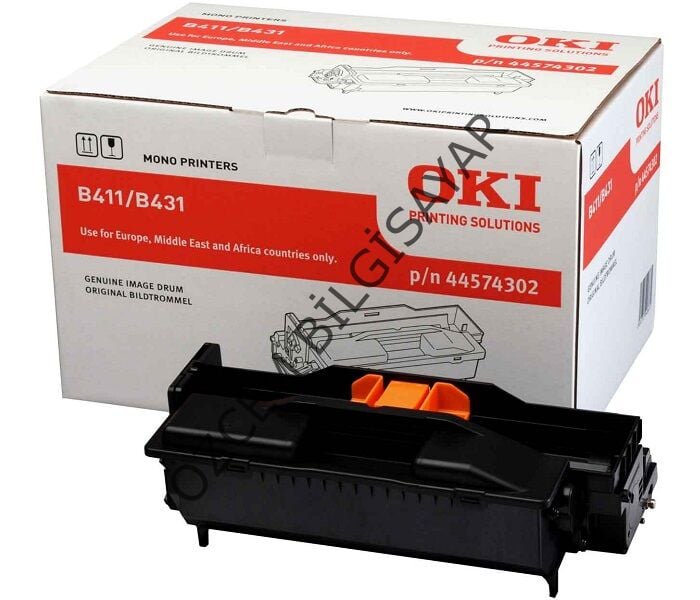 Boş OKİ B411/B412/B431/B432/B512/MB461/MB471/MB472/MB491/MB492/MB562 (p/n 44574302) Drum Satış