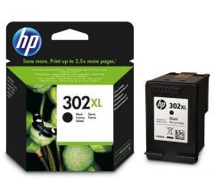HP 302XL-F6U68AE (1110-2130-2132-2134-3630-3632-3633-3634-3636-3638-4520-4522-4523-4524-4525-4527-4528-3830-3831-3832-3833-3834-3835-4650-4652-4654-4655-4657-4658-5220-5230) Orjinal Siyah Kartuşu