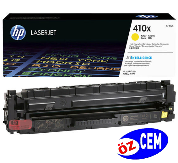 HP CF412X-410X (M377-M452-M477) Orjinal Sarı Toner
