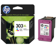 HP 303XL-T6N03AE (6220-6230-6232-6234-7130-7134-7830-Tango X) Orjinal Renkli Kartuşu