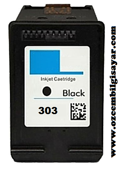 HP 303-T6N02AE (6220-6230-6232-6234-7130-7134-7830-Tango X) Muadil Siyah Kartuşu