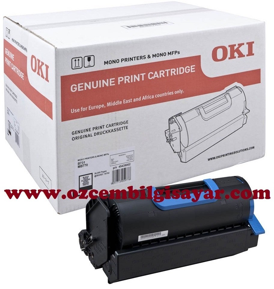 Oki B721/B731/MB760/MB770 (p/n 45439002) Orjinal Siyah (Black) Toner