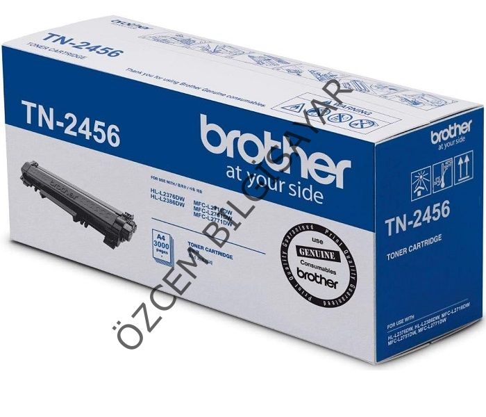 Brother TN-2456 (HL-L2376-L2386/MFC-L2716-L2751-L2771) Orjinal Siyah Toner