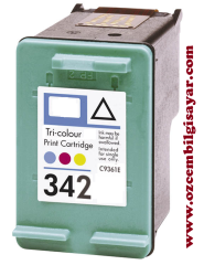 Muadil HP 342-C9361EE (D4160-D4163-5440-6310-6313-1510-2575-7830-7850-C3180-D5160) Renkli Kartuşu