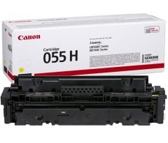 Canon CRG-055H Y (LBP660-LBP662-LBP663-LBP664-MF740-MF741-MF742-MF743-MF744-MF745-MF746) Orjinal Sarı Toner