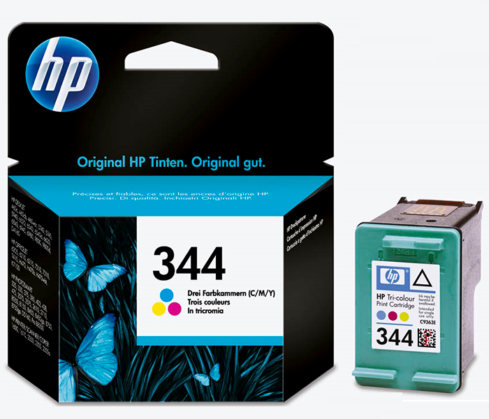 HP 344-C9363EE (D5160-2575-5740-5940-6540-6520-7310-7410-8050-H470-K7100) Orjinal Renkli Kartusu
