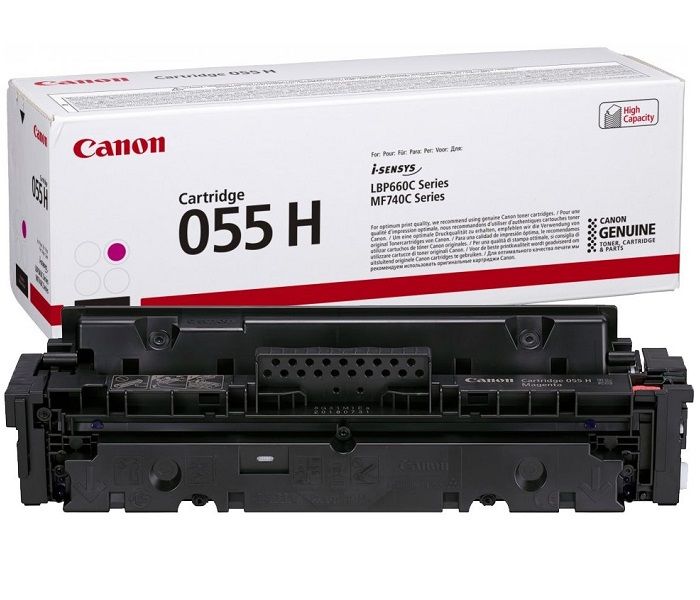 Canon CRG-055H M (LBP660-LBP662-LBP663-LBP664-MF740-MF741-MF742-MF743-MF744-MF745-MF746) Orjinal Kırmızı Toner