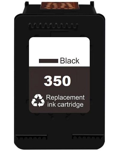 HP 350-CB335EE (C4280-C4380-C4480-C4580-5280-D4260-D4360-D5360-J5780-J6410) Muadil Siyah Kartuşu