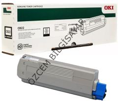 OKİ C822 (p/n 44844628/p/n 44844616) Orjinal Siyah Toner