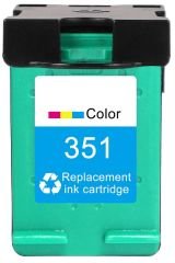 HP 351-CB337EE (C4280-C4380-C4480-C4580-5280-D4260-D4360-D5360-J5780-J6410) Muadil Renkli Kartuşu (YENİLENMŞ)