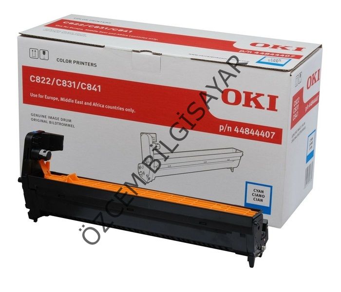 OKİ C822/C831/C841 (p/n 44844407) Orjinal Mavi Drum