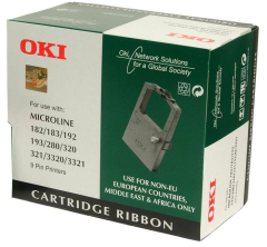 OKİ 182-183-192-280-320-321-3311-3320-3321 (p/n 01277701) Orjinal Siyah Serit (16'lı Paket)